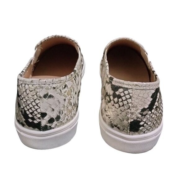 Time And Tru Womens Snake Print Slip-On Fashion Sneakers Size11W - Picture 7 of 8